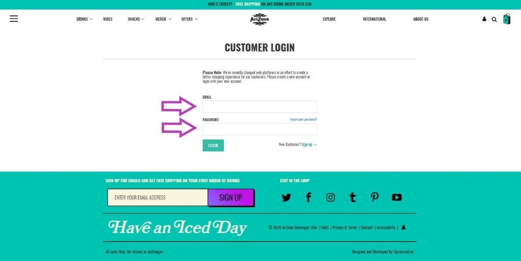 How can I change my AriZona subscription? – Arizona Beverages USA LLC